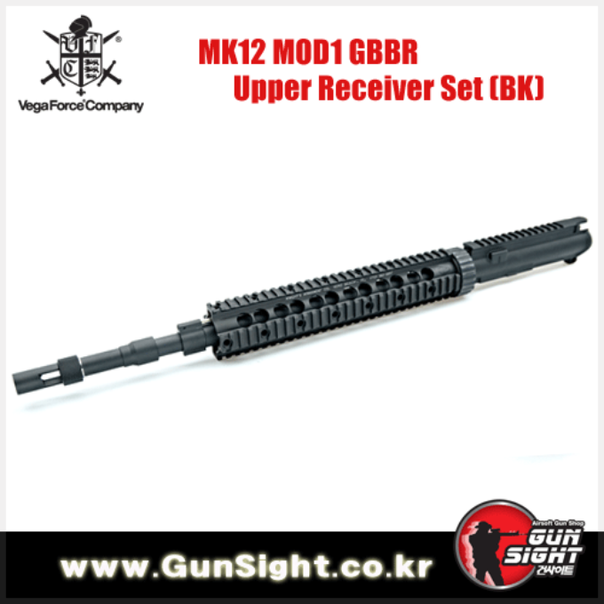 VFC Upper Receiver Set (BK) for  MK12 MOD1 GBBR 상부 리시버 세트