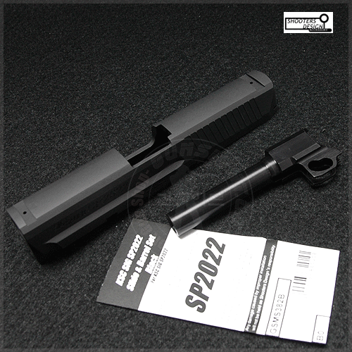 SD Metal Slide &amp; Barrel Set for KSC SP2022 ( Black )
