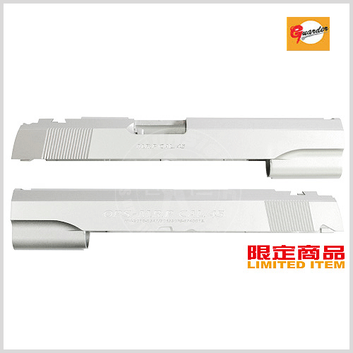 Guarder Aluminum Slide for MARUI HI-CAPA 5.1 (OPS/Metal Silver Ver.)