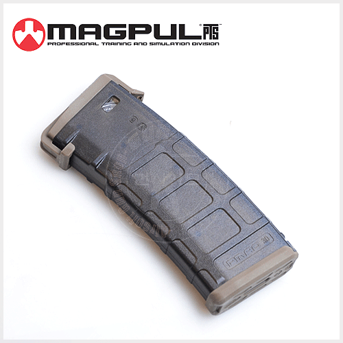 Magpul PTS T-Mag for AEG ( Mid Cap 120 Rounds / Dark Earth ) 