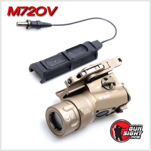 [레플리카] SF M720V RAID WeaponLight - TAN (정품배터리사은품)