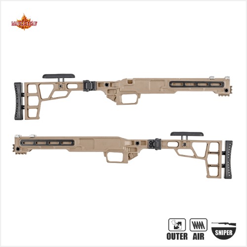 Maple Leaf Lower Receiver(DE) for MLC-S2  Bolt Action Sniper Rifle