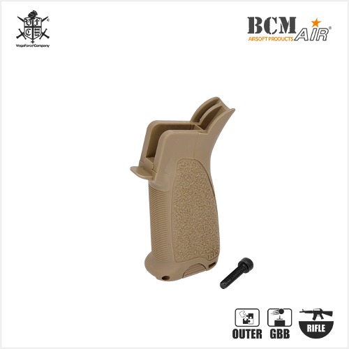 BCM Pistol Grip MOD2 for GBB(TAN) 피스톨 그립(권총 손잡이)