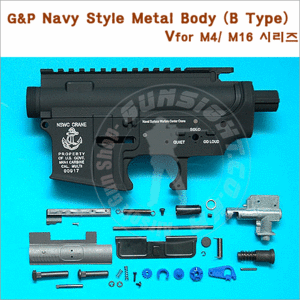 G&amp;P Navy Style 메탈바디 (B Type) 
