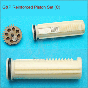 G&amp;P Reinforced 피스톤 세트 (C)-고속 연사용