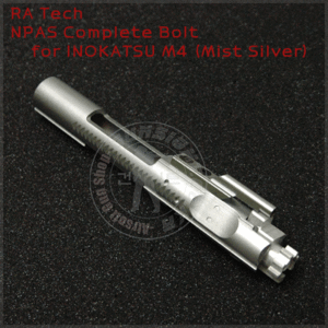 RA Tech INOKATSU M4용 NPAS Complete 볼트-Mist Silver