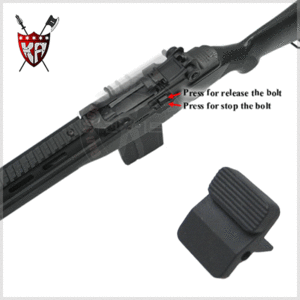 KING ARMS SEI M14 Extended Bolt Release