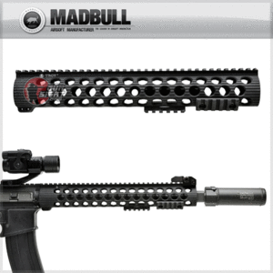 Madbull Troy Licensed TRX BattleRail 13 inch w/ 3 bonus Quick-Attach Rail Sections.