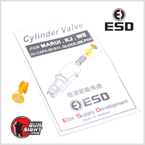 ESD High stability flute valve (For Marui GBB series)