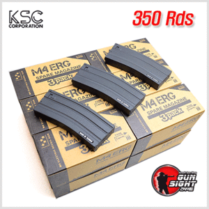 [입고!] KSC M4 ERG Magazine Box Set ( 3pcs ) - 350 rds